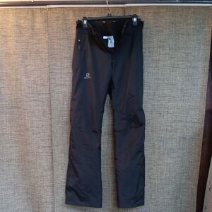 Salomon Black Ski Pants